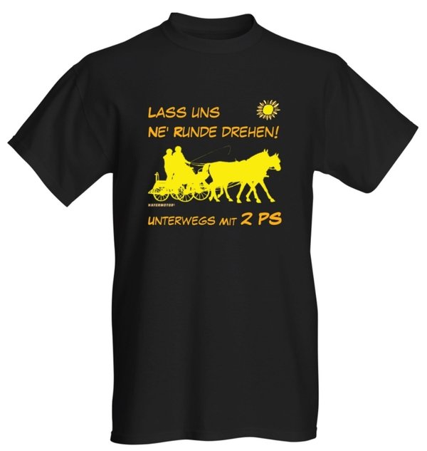 T-Shirt UNTERWEGS MIT 2 PS  REDUZIERT %
