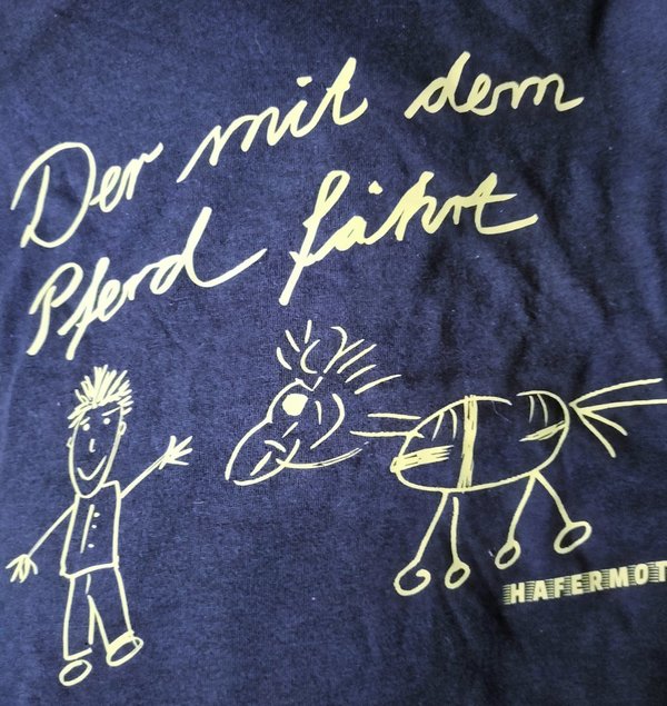 Jungs T-Shirt DER MIT DEM PFERD FÄHRT