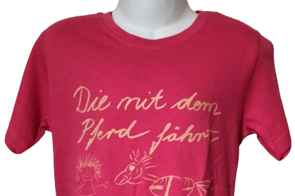 Mädels T-Shirt DIE MIT DEM PFERD FÄHRT